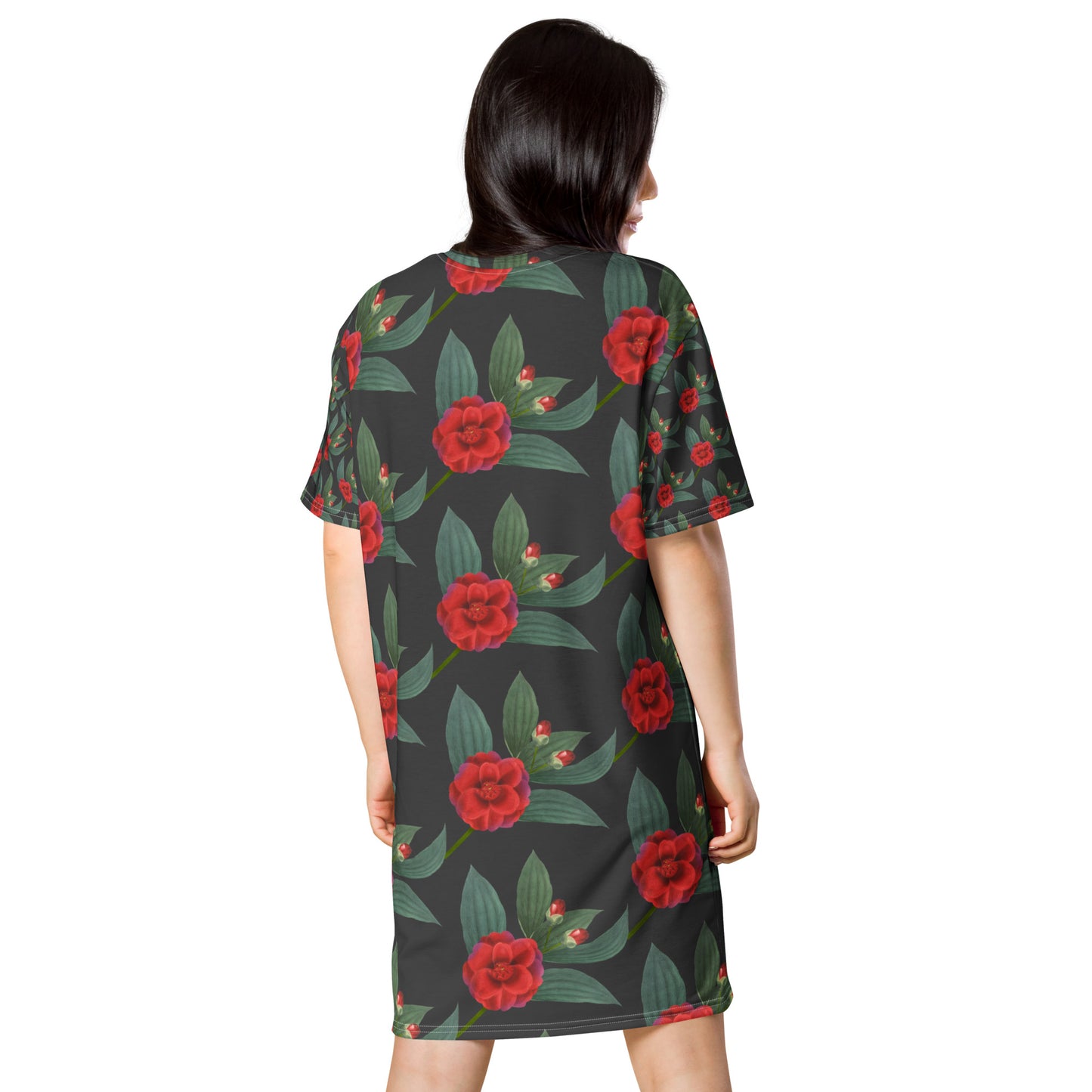 T-shirt dress-Floral