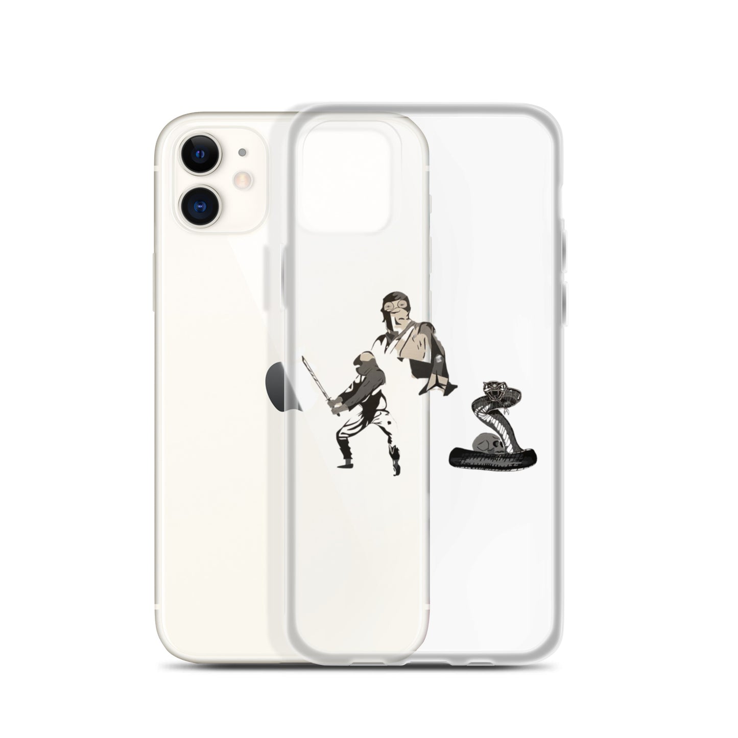 Clear Case for iPhone®-snake spirit warrior