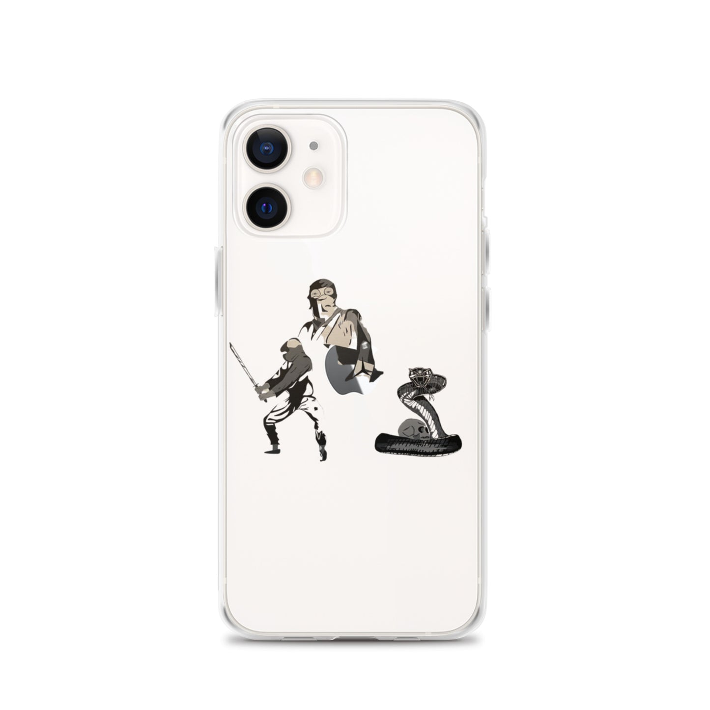 Clear Case for iPhone®-snake spirit warrior