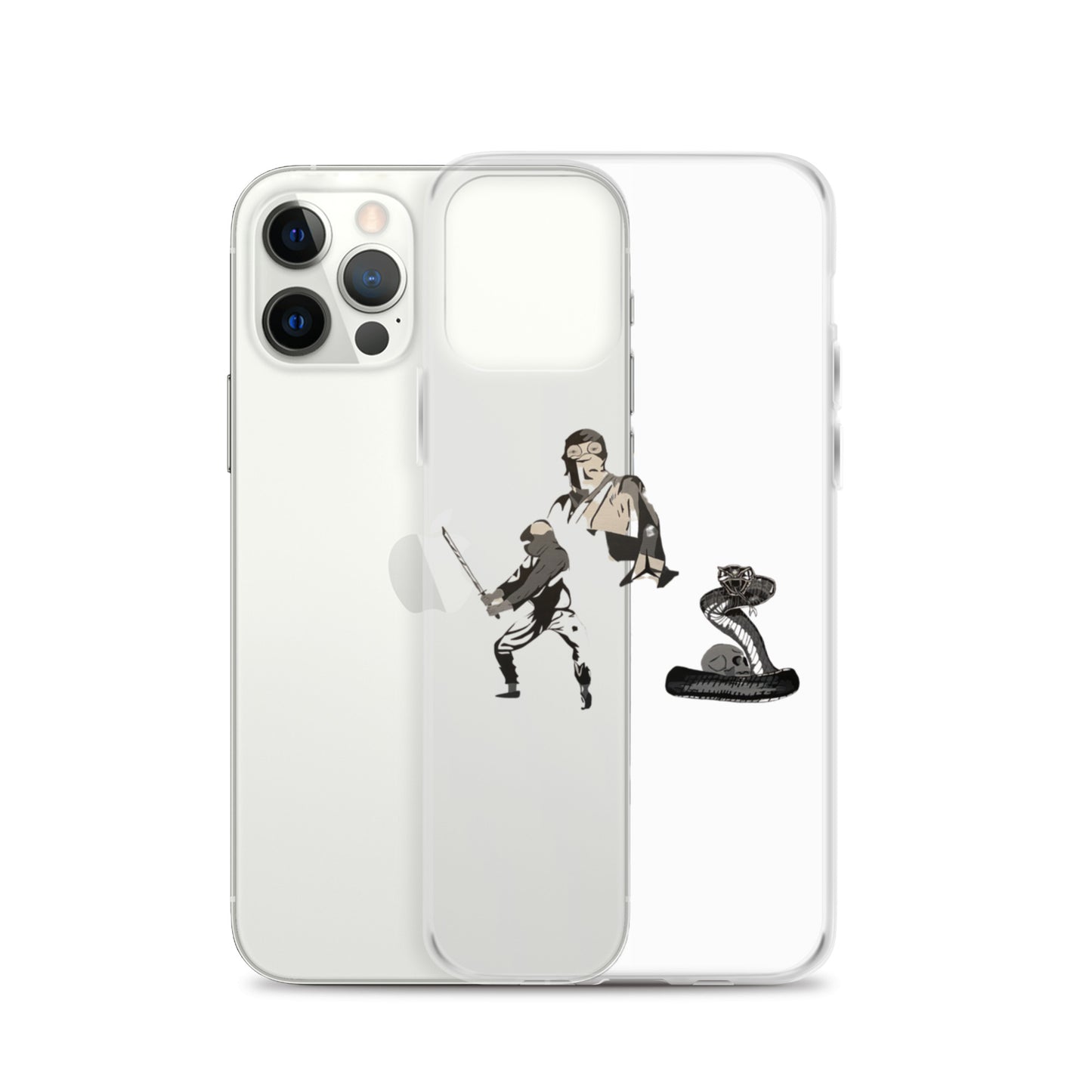 Clear Case for iPhone®-snake spirit warrior