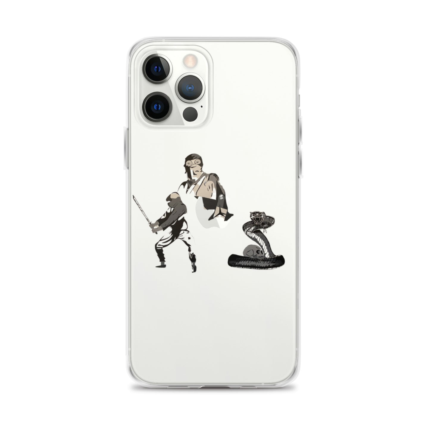 Clear Case for iPhone®-snake spirit warrior