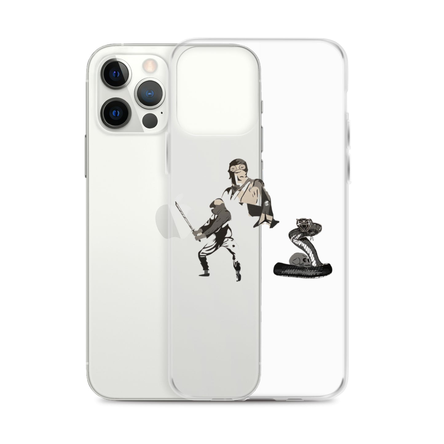 Clear Case for iPhone®-snake spirit warrior