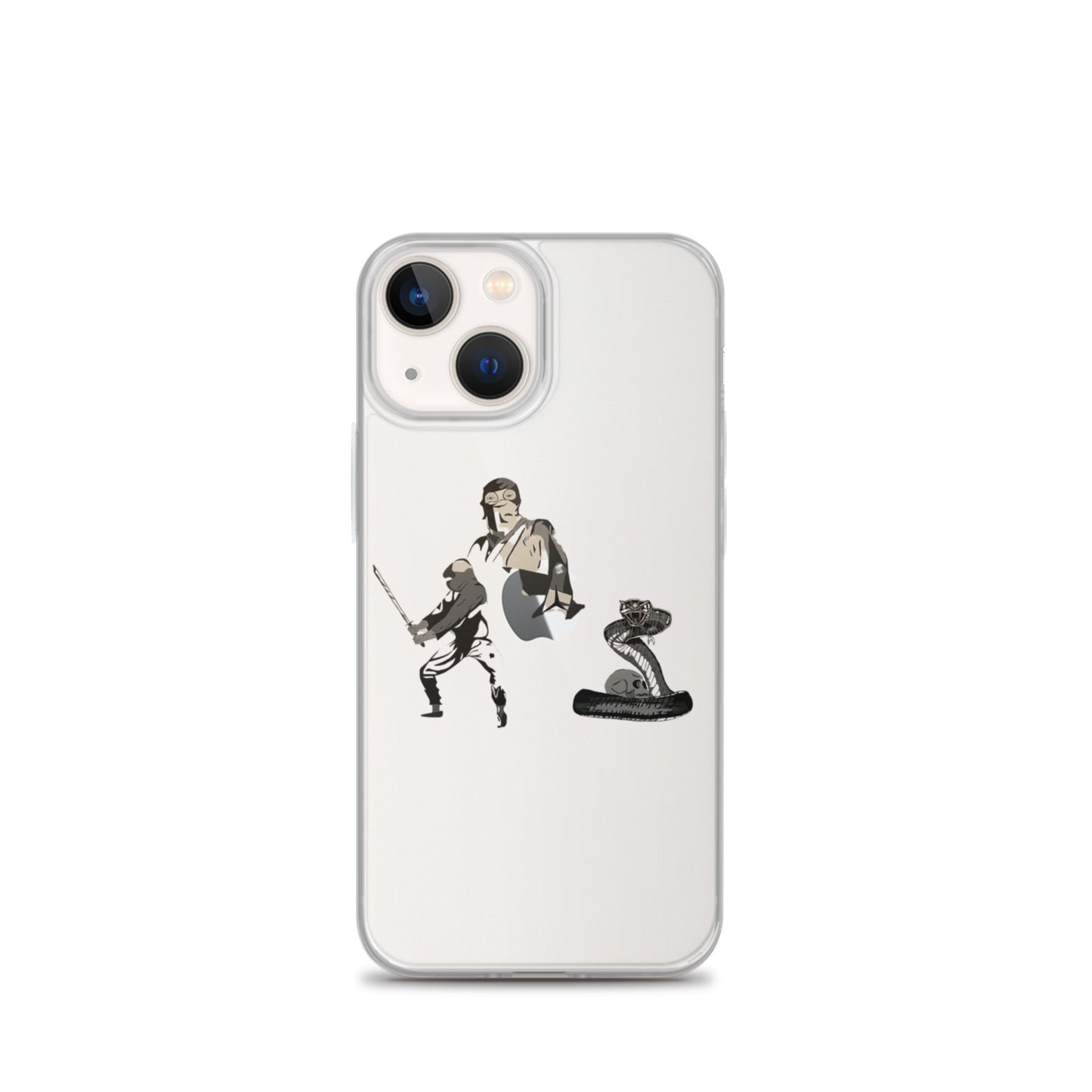 Clear Case for iPhone®-snake spirit warrior