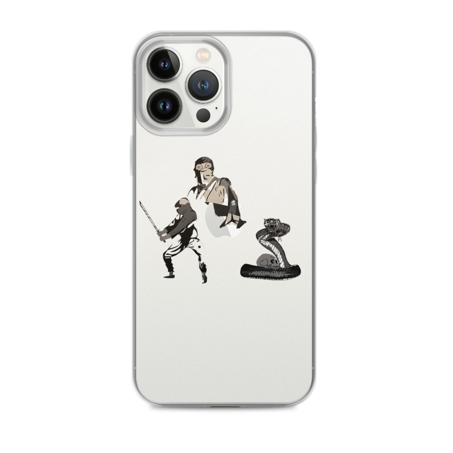 Clear Case for iPhone®-snake spirit warrior