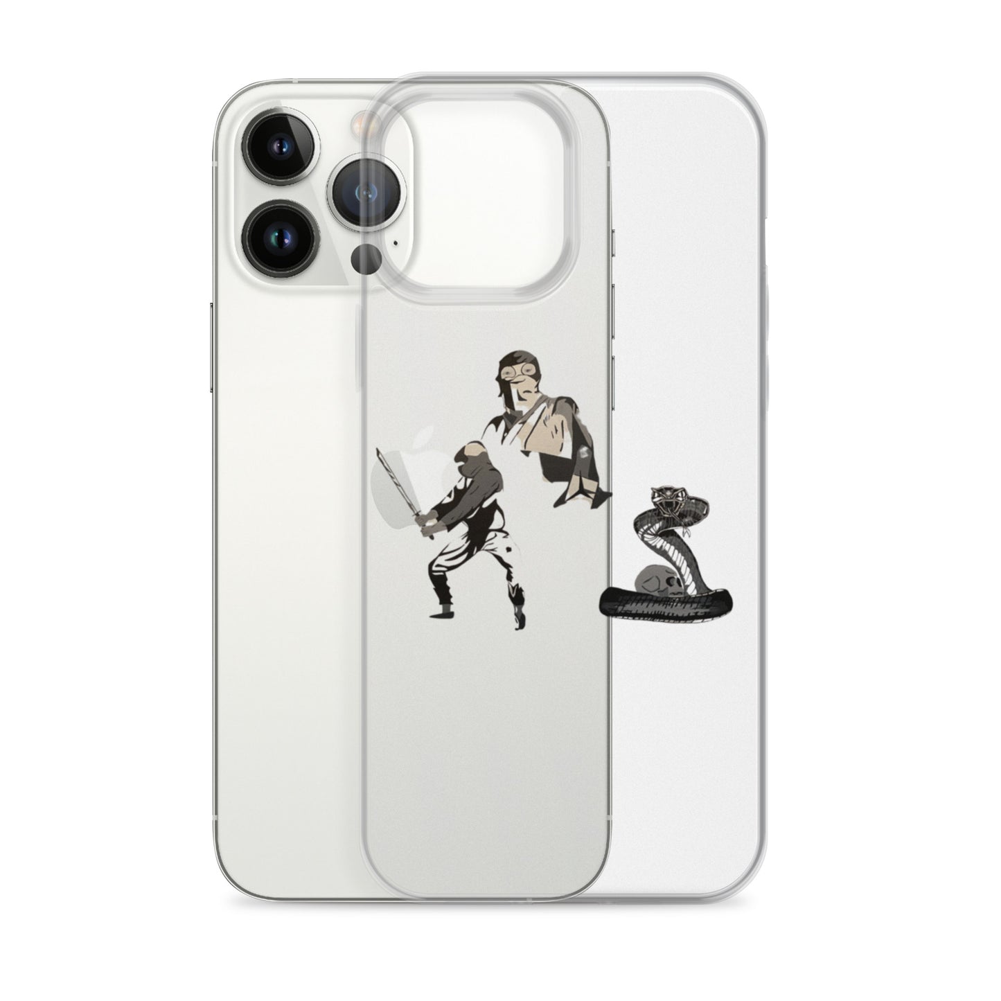 Clear Case for iPhone®-snake spirit warrior