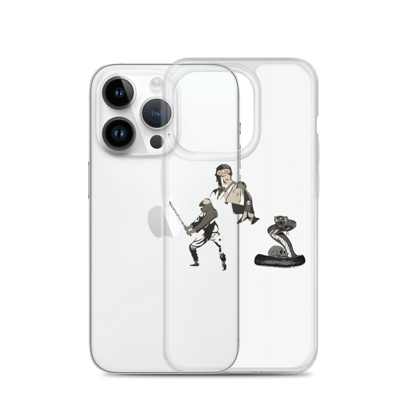 Clear Case for iPhone®-snake spirit warrior