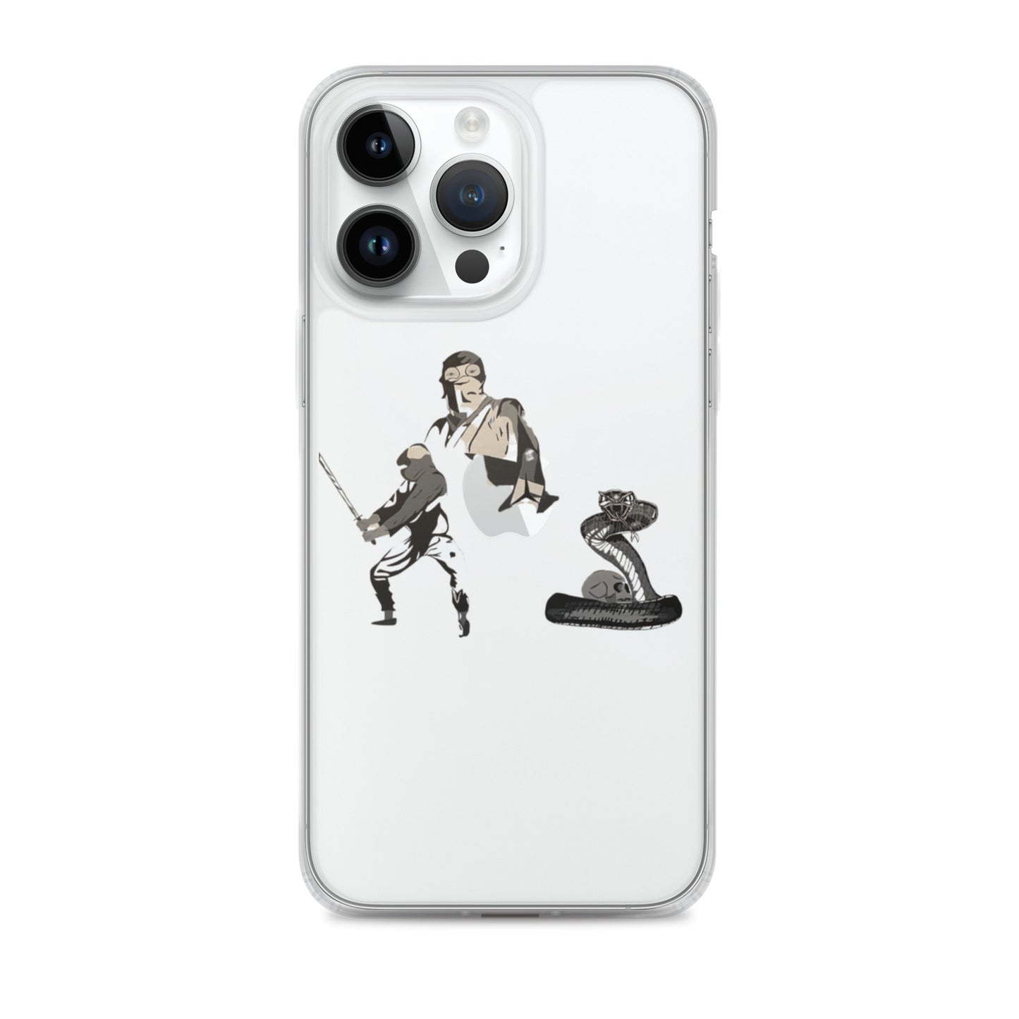 Clear Case for iPhone®-snake spirit warrior