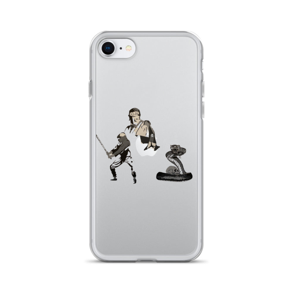 Clear Case for iPhone®-snake spirit warrior