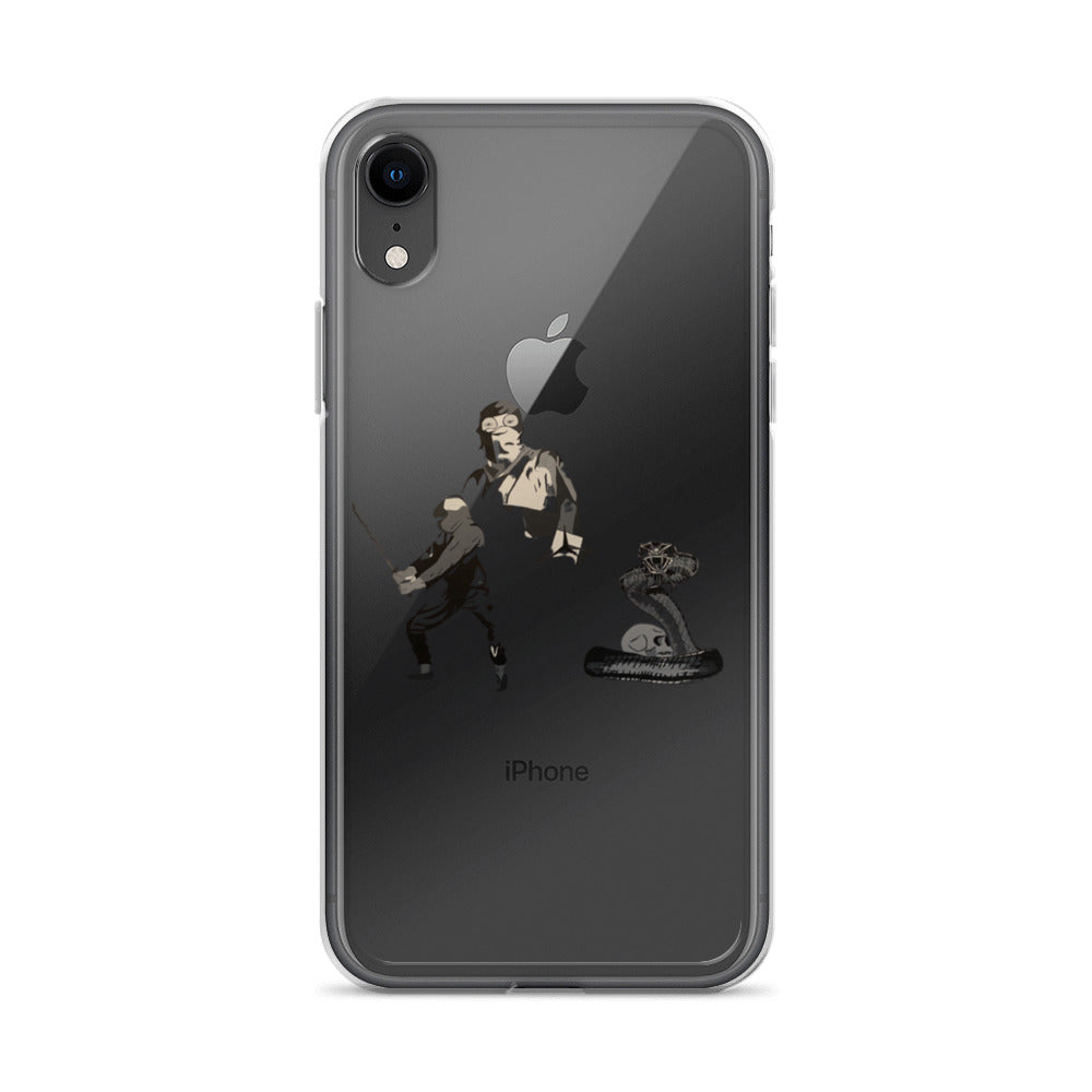 Clear Case for iPhone®-snake spirit warrior