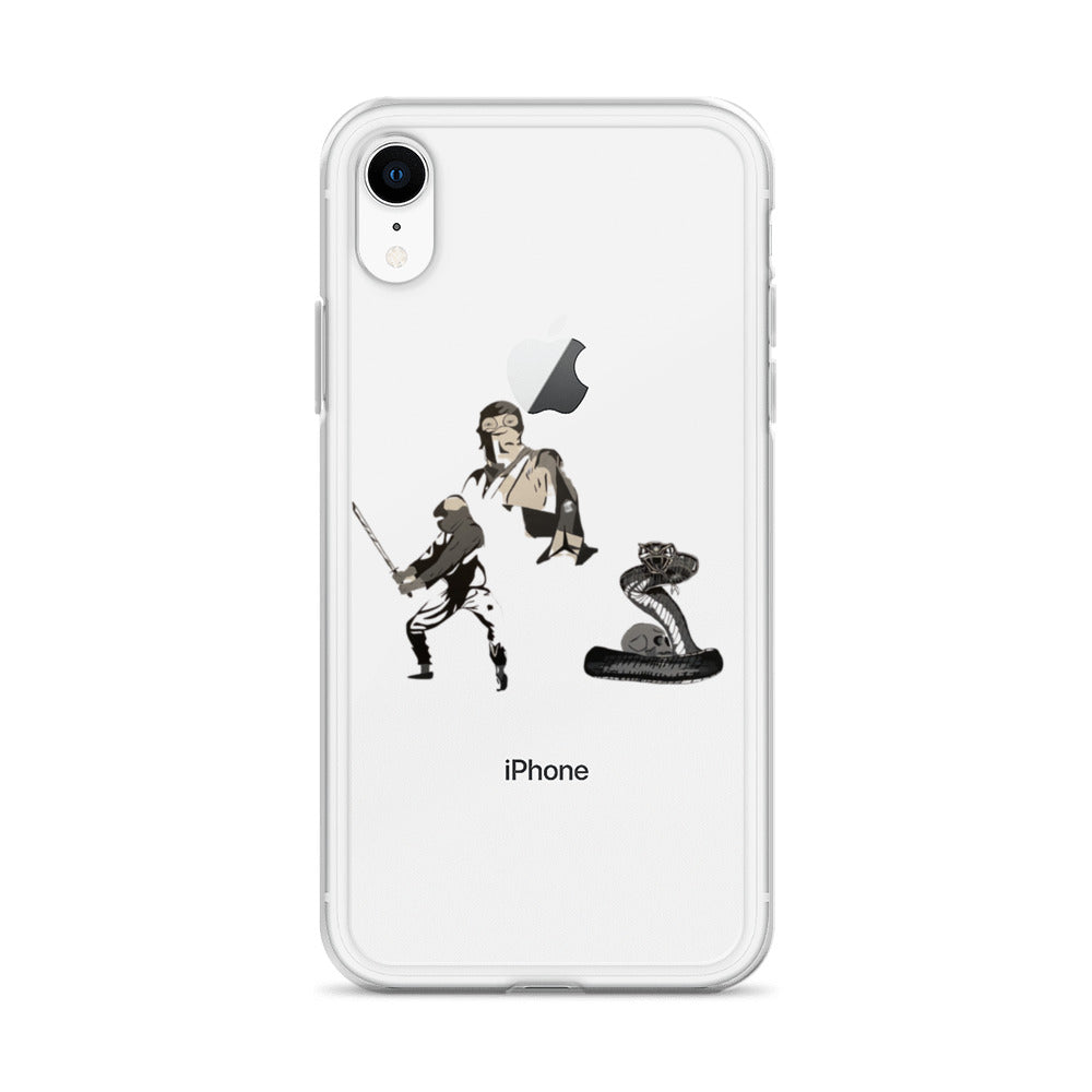 Clear Case for iPhone®-snake spirit warrior