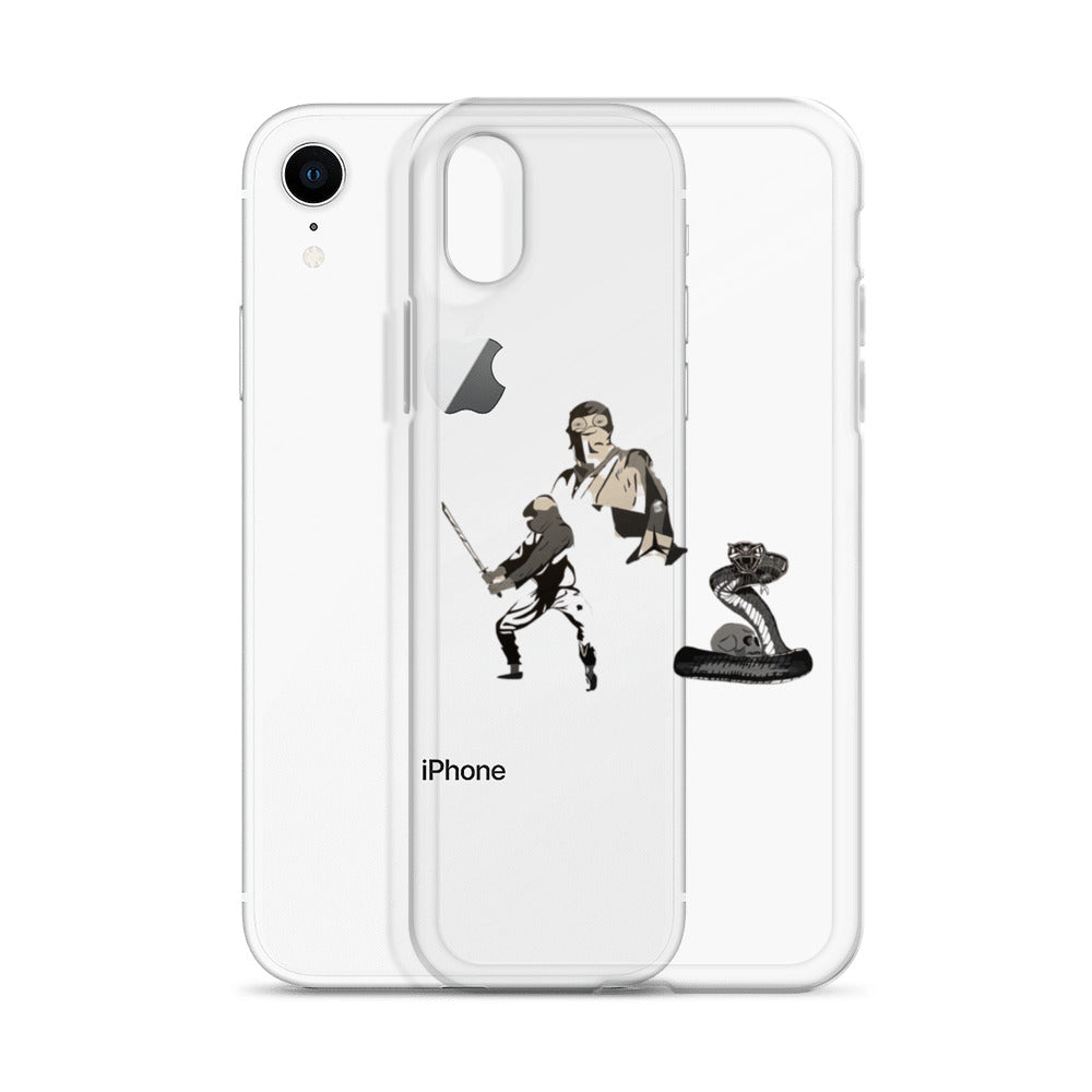 Clear Case for iPhone®-snake spirit warrior