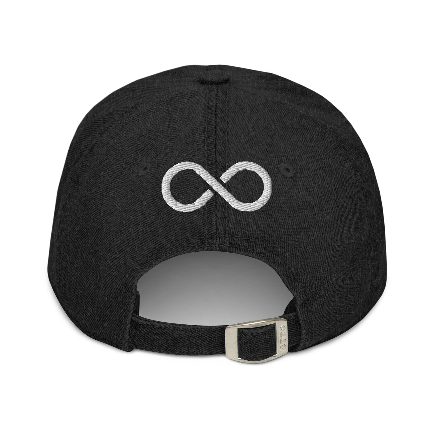 Denim Hat-Cross & infinity