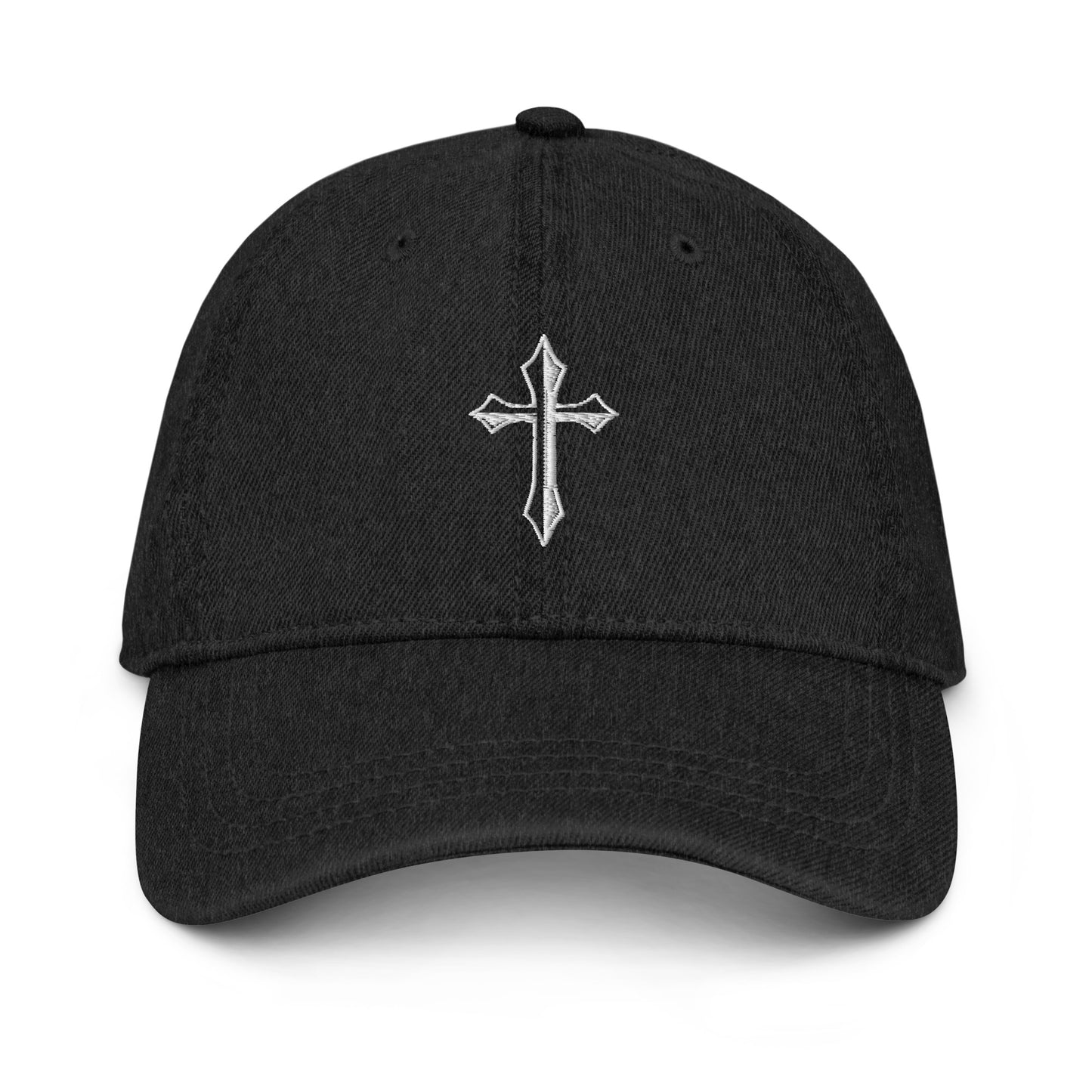 Denim Hat-Cross & infinity