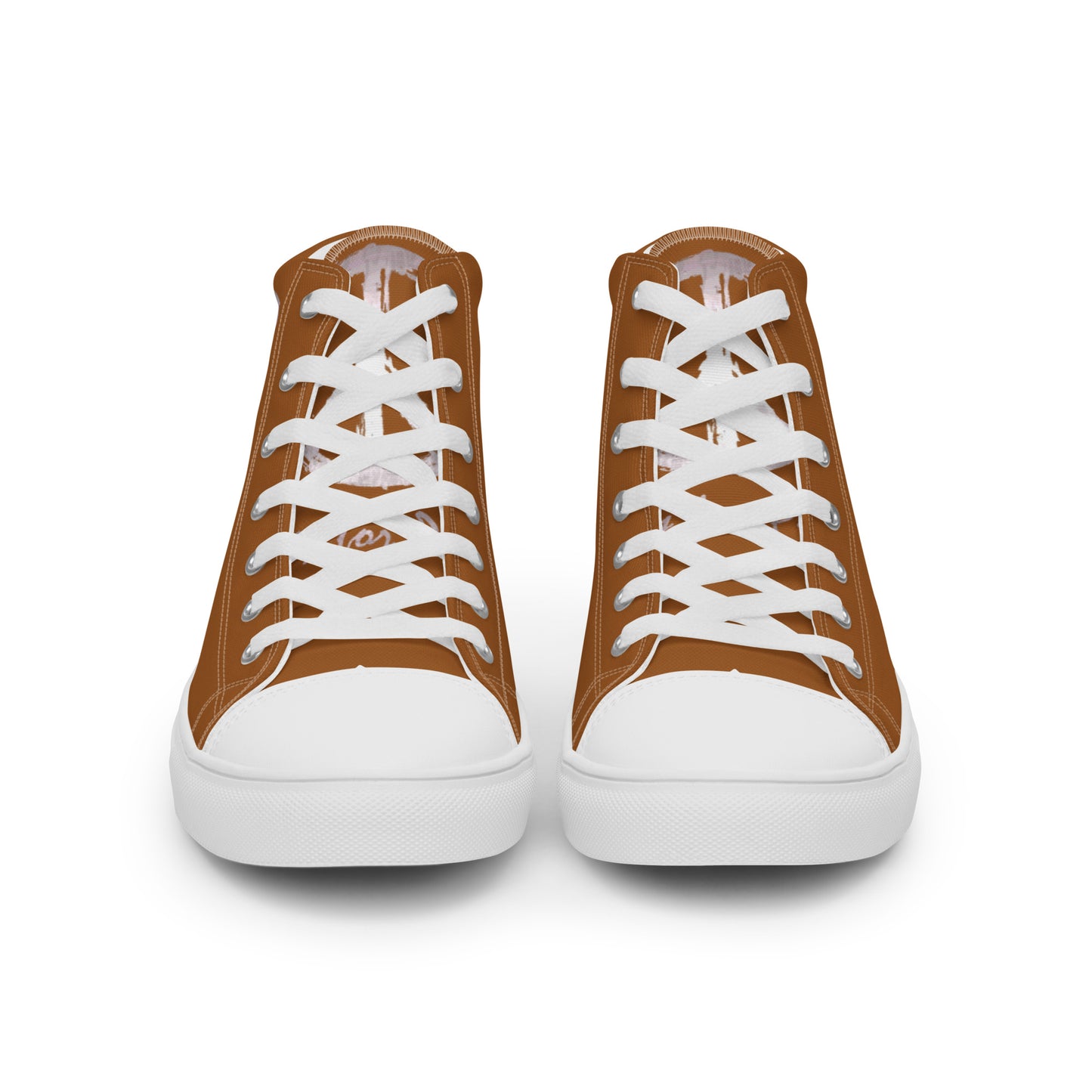 Men’s high top canvas shoes-Rich Gold-Peace & Dove