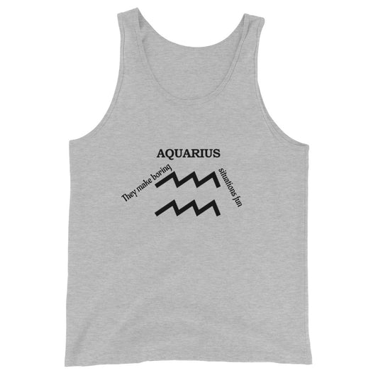 Unisex Tank Top-Aquarius