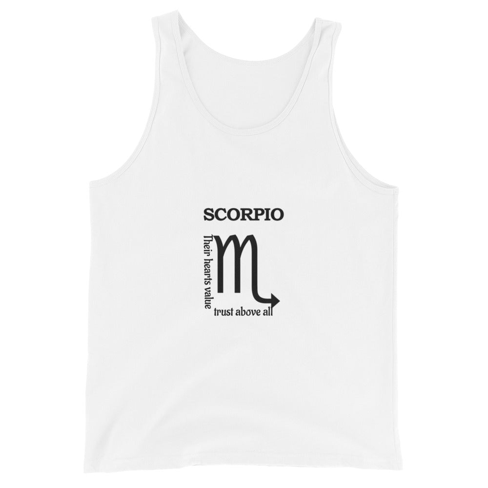 Unisex Tank Top-Scorpio