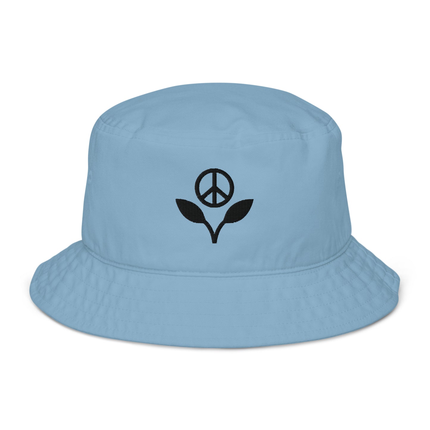 Organic bucket hat-Peace