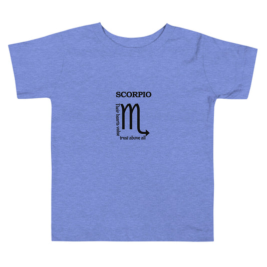 Toddler Short Sleeve Tee-Scorpio