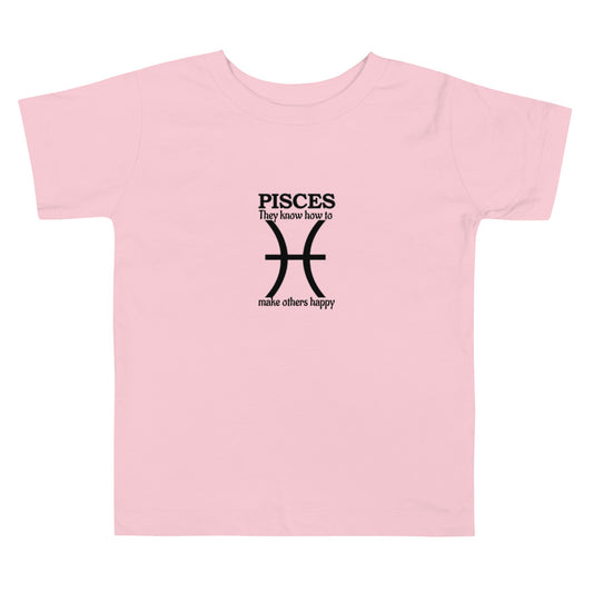 Toddler Short Sleeve Tee-Pisces