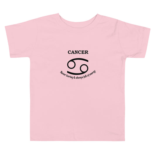 Toddler Short Sleeve Tee-Cancer