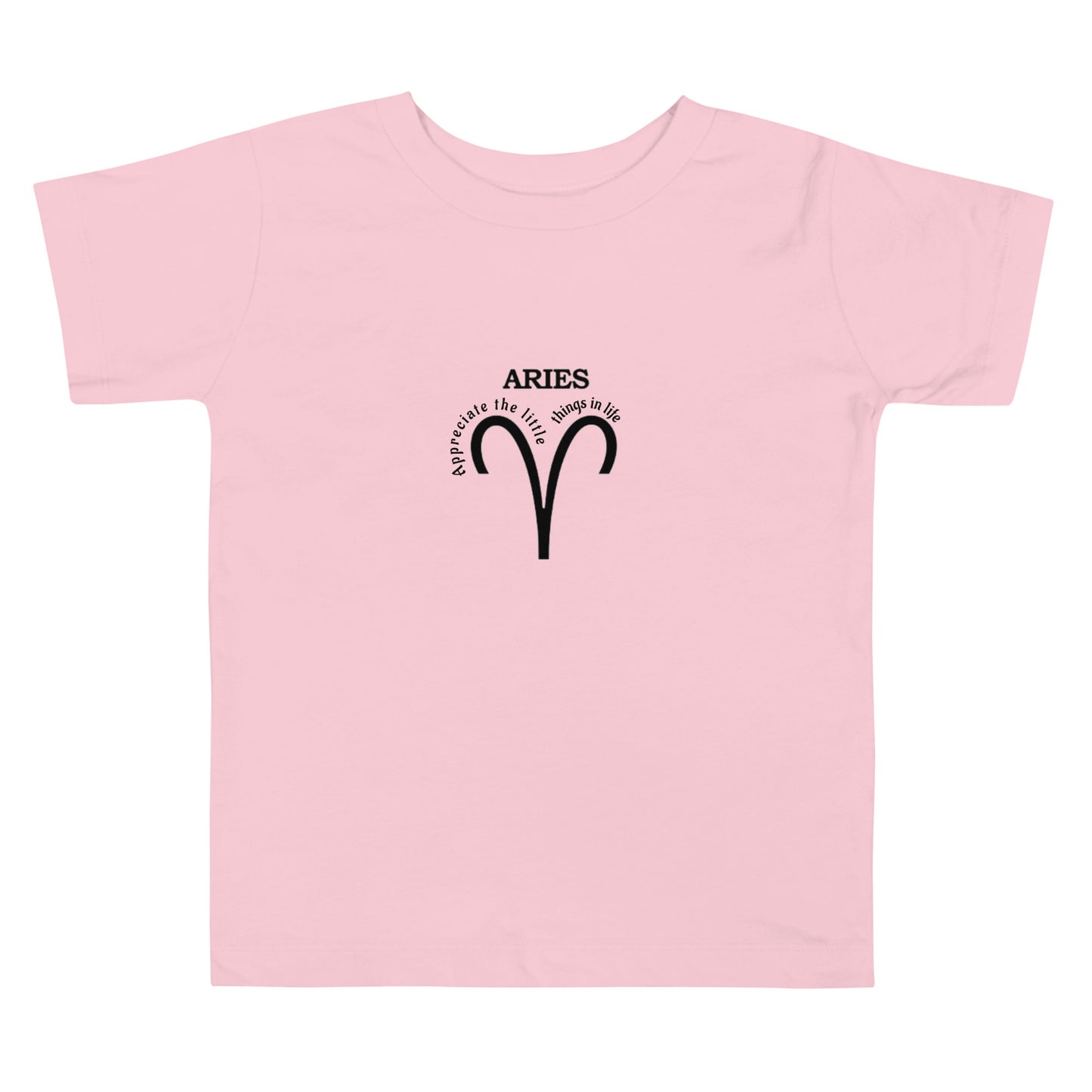 Toddler Short Sleeve Tee-Aries