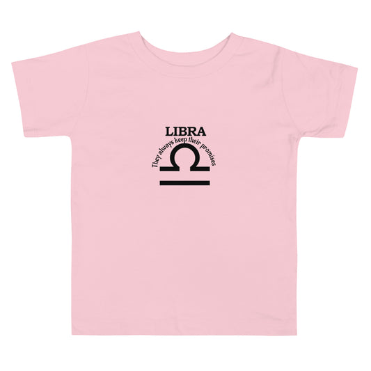 Toddler Short Sleeve Tee-Libra