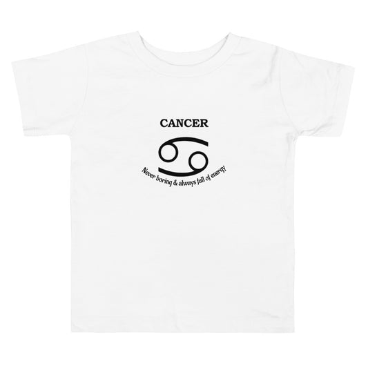 Toddler Short Sleeve Tee-Cancer