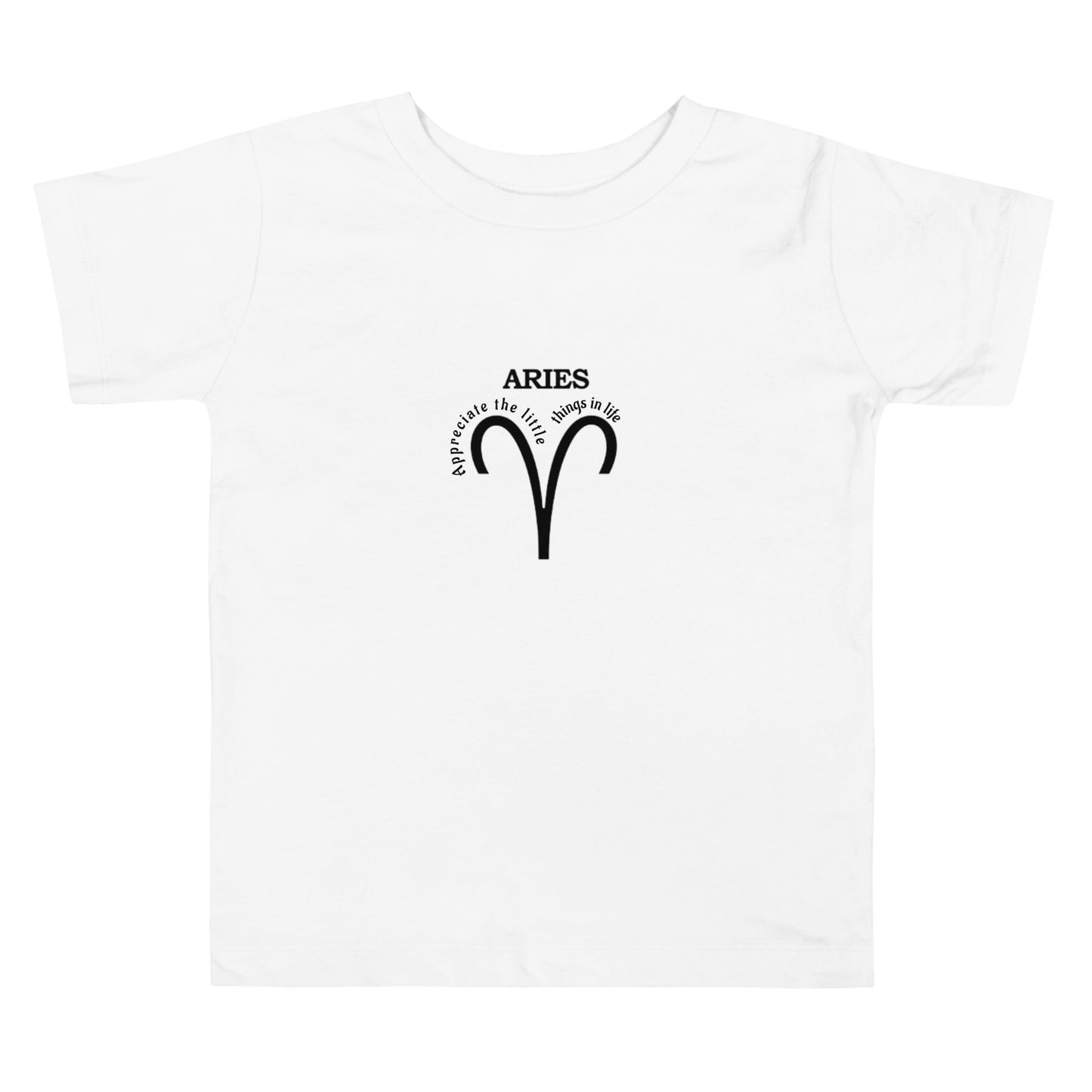 Toddler Short Sleeve Tee-Aries