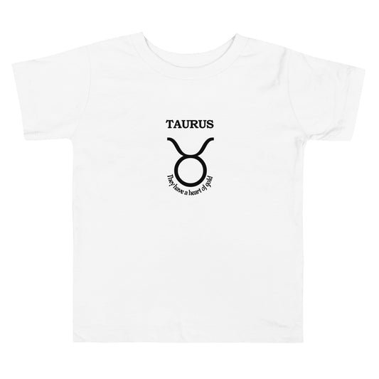 Toddler Short Sleeve Tee-Taurus