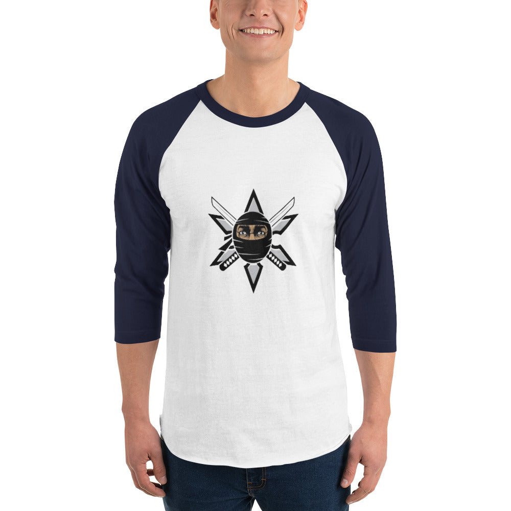 3/4 sleeve raglan shirt