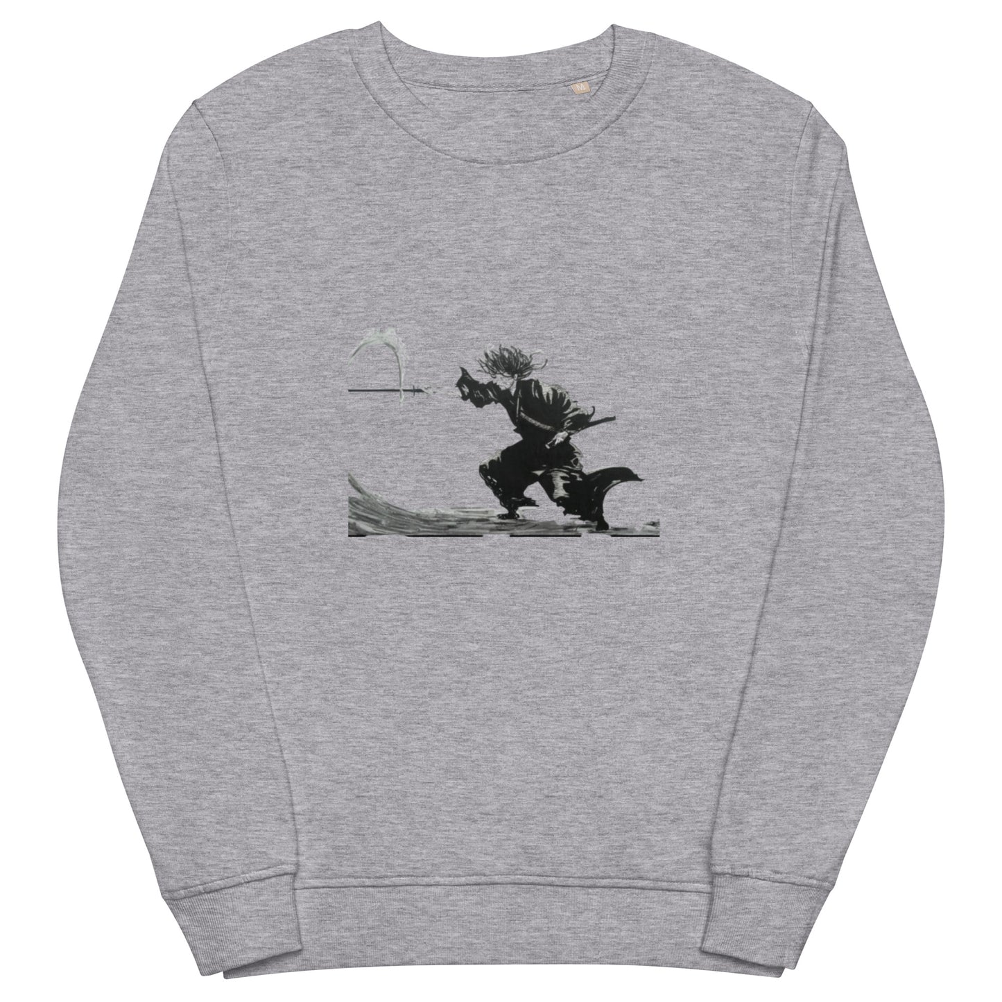 Unisex organic sweatshirt-lone warrior