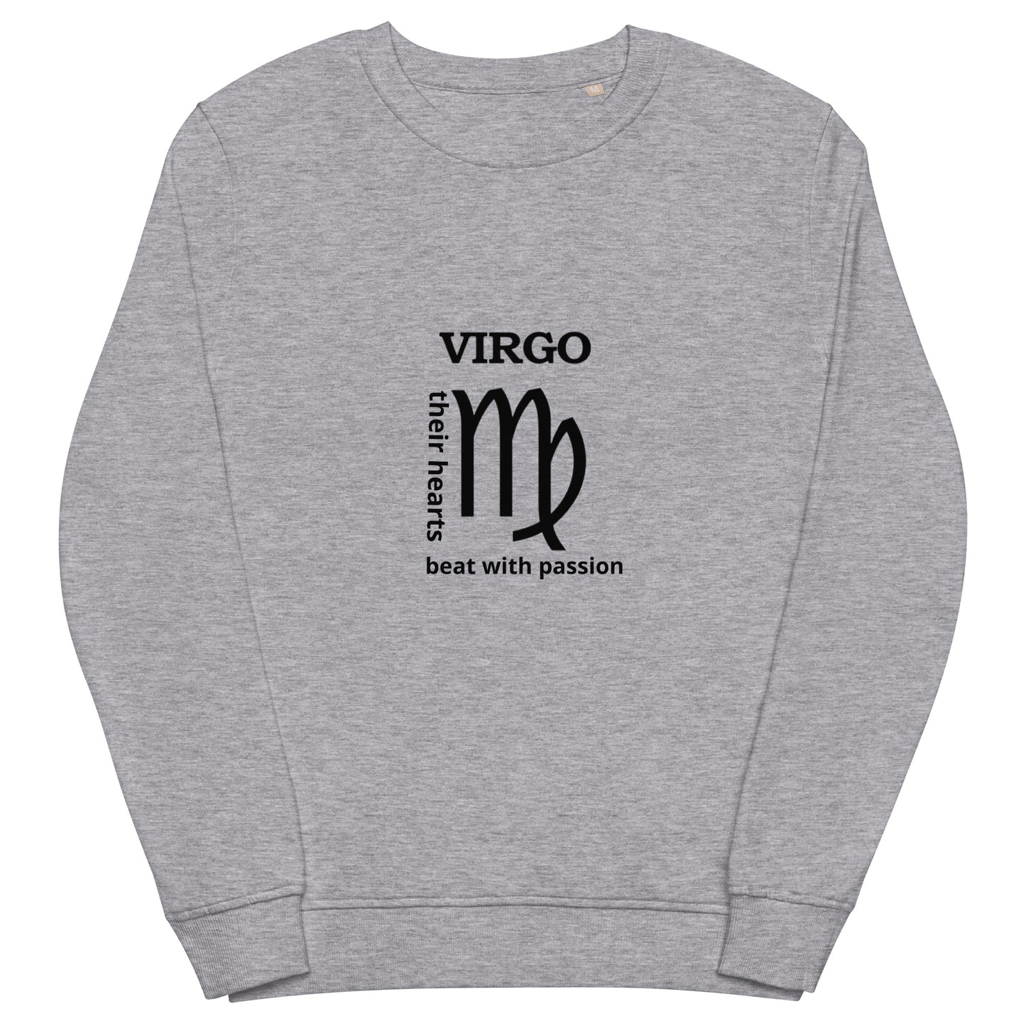 Unisex organic sweatshirt-Virgo