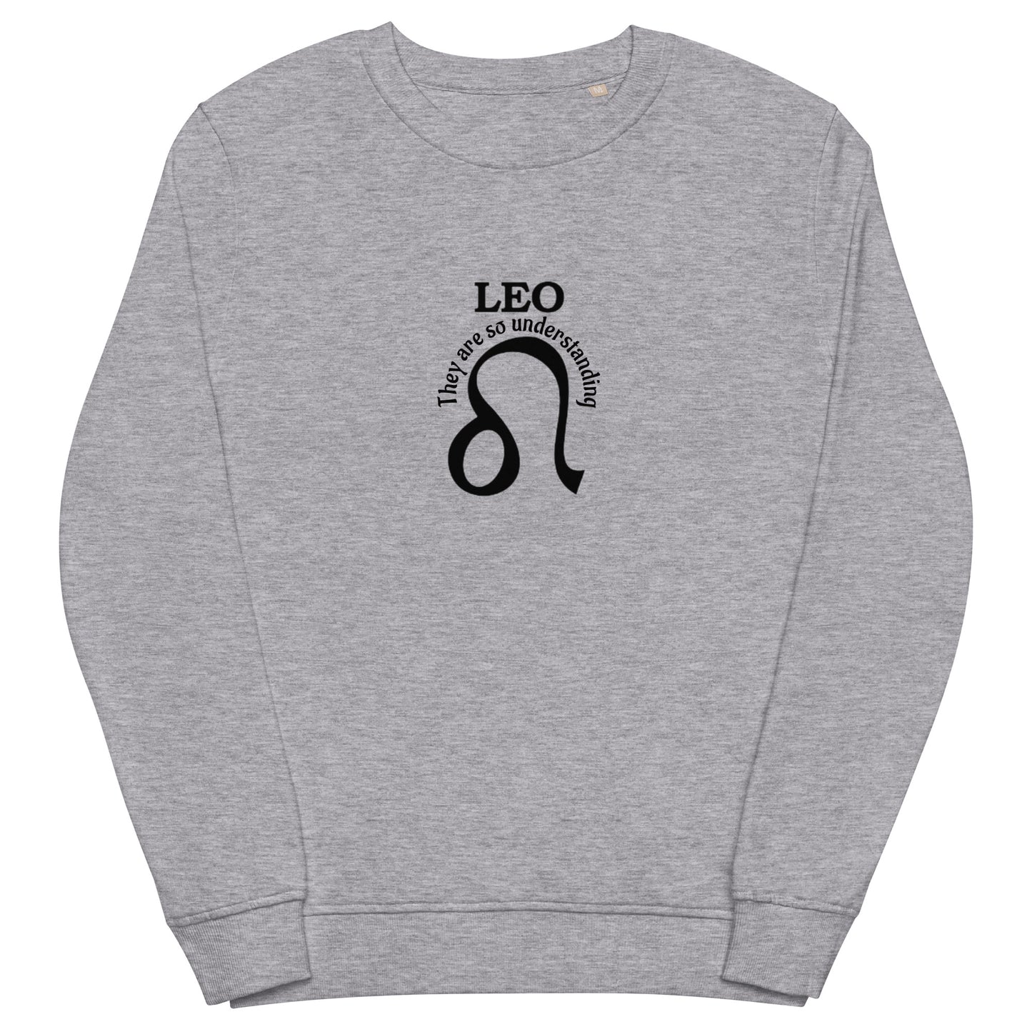 Unisex organic sweatshirt-Leo