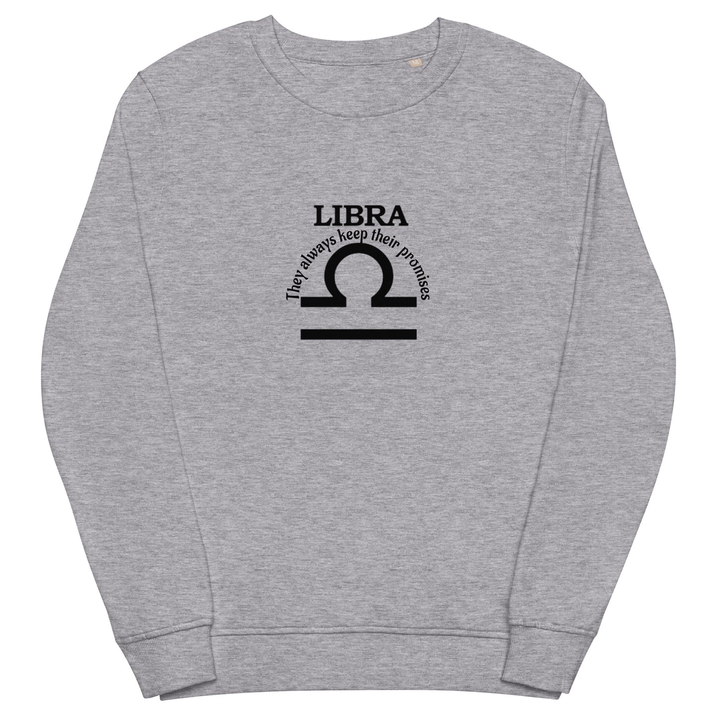 Unisex organic sweatshirt-Libra