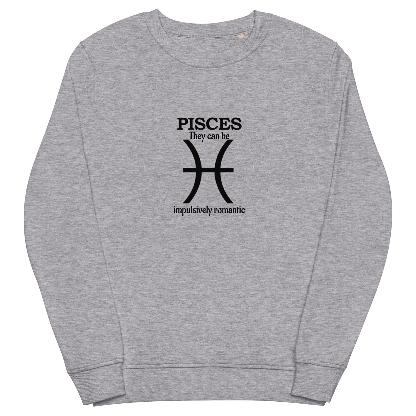 Unisex organic sweatshirt-Pisces