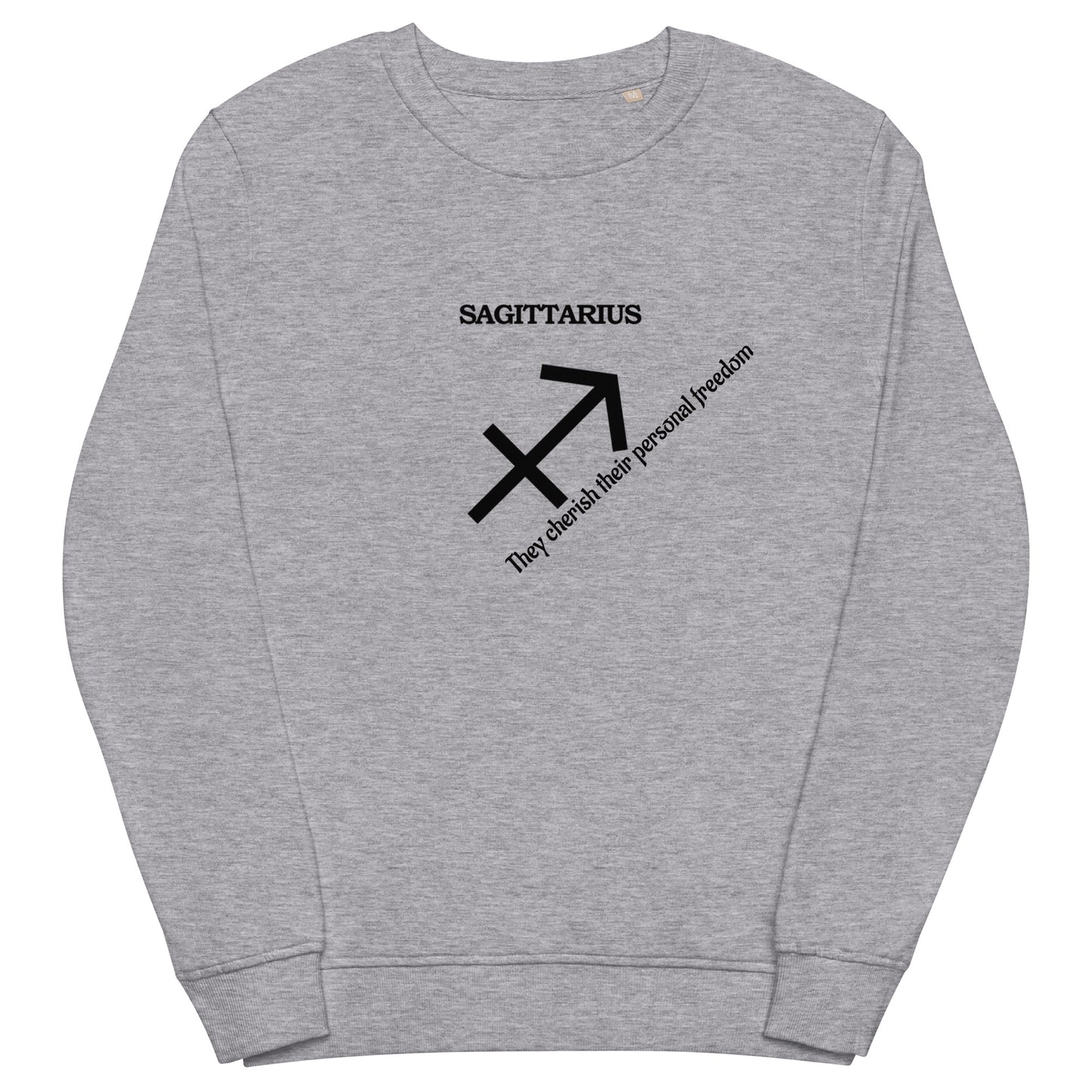 Unisex organic sweatshirt-Sagittarius