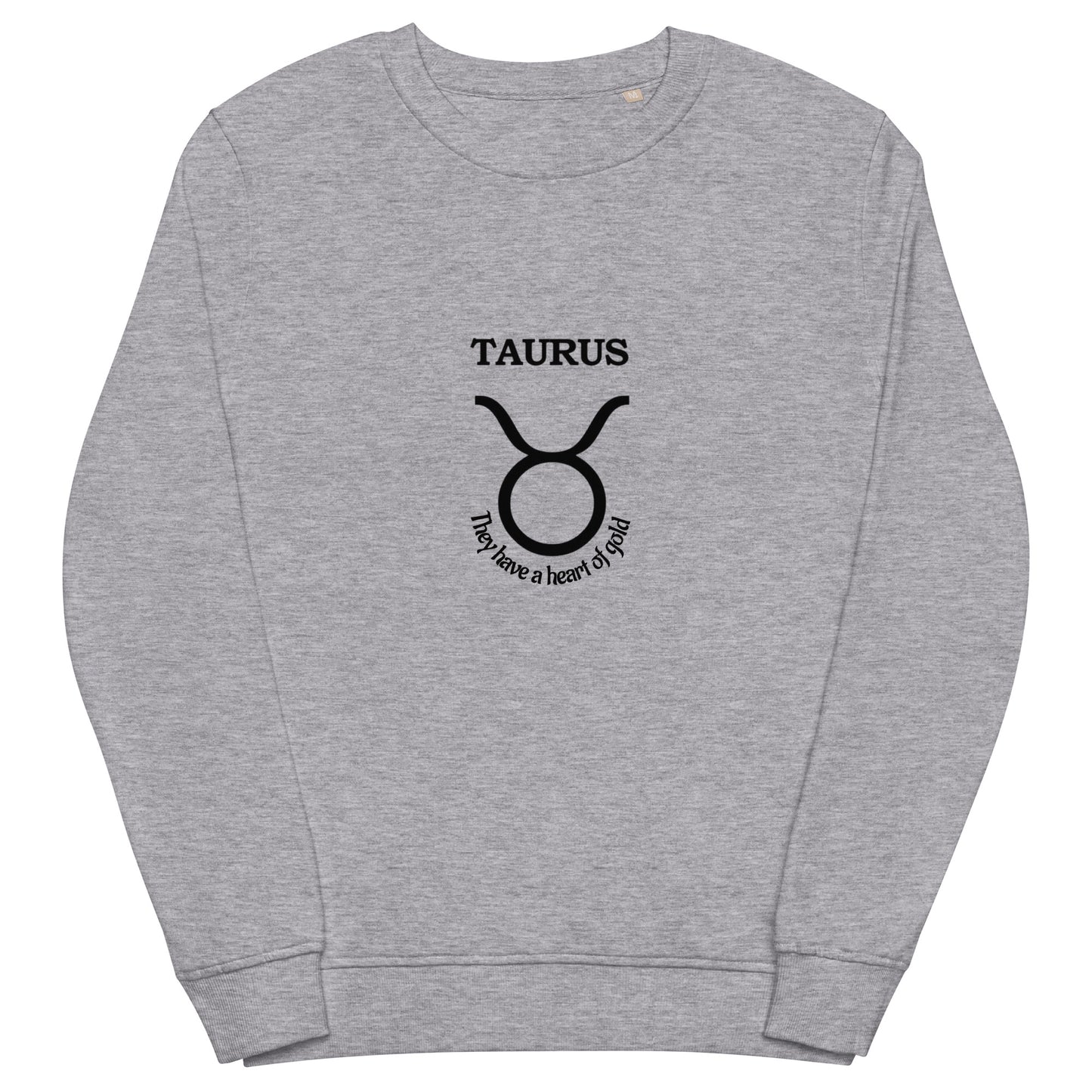 Unisex organic sweatshirt-Taurus