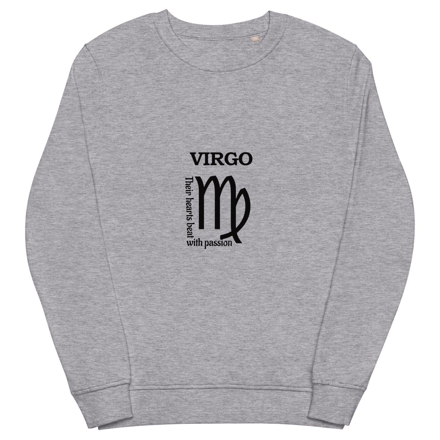 Unisex organic sweatshirt-Virgo