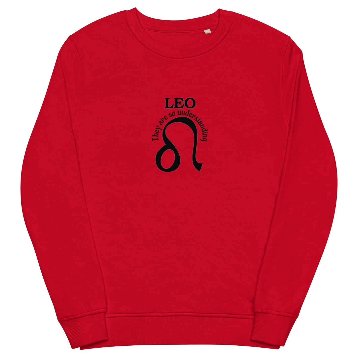 Unisex organic sweatshirt-Leo