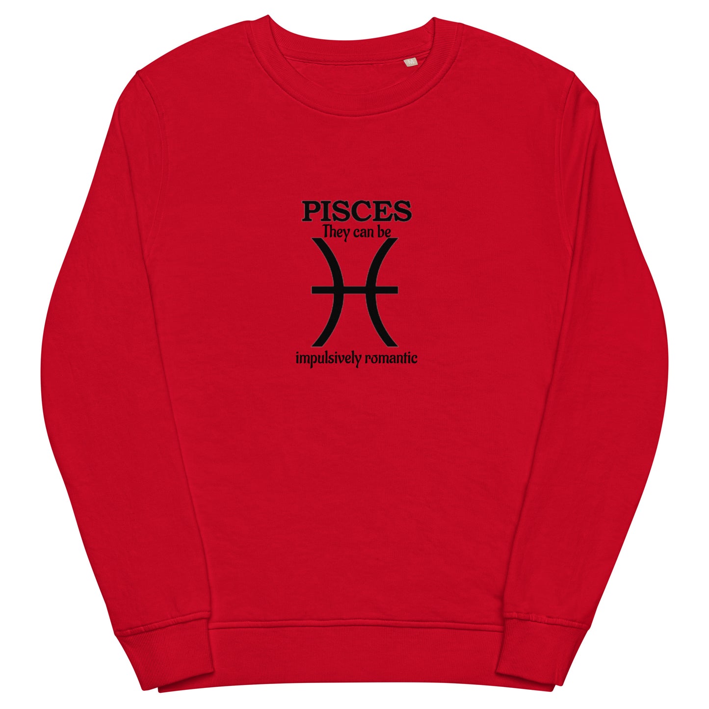 Unisex organic sweatshirt-Pisces