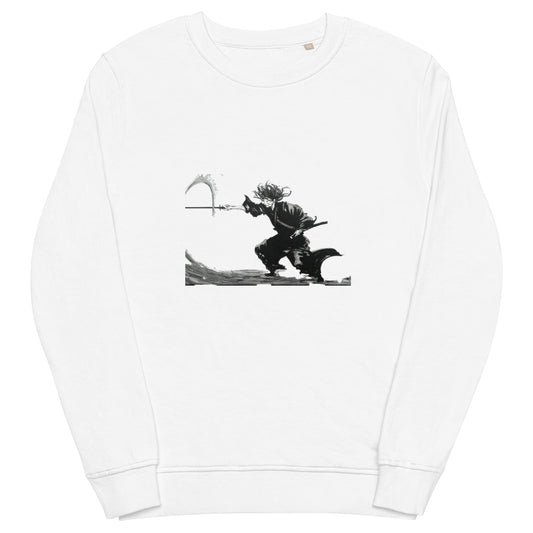 Unisex organic sweatshirt-lone warrior