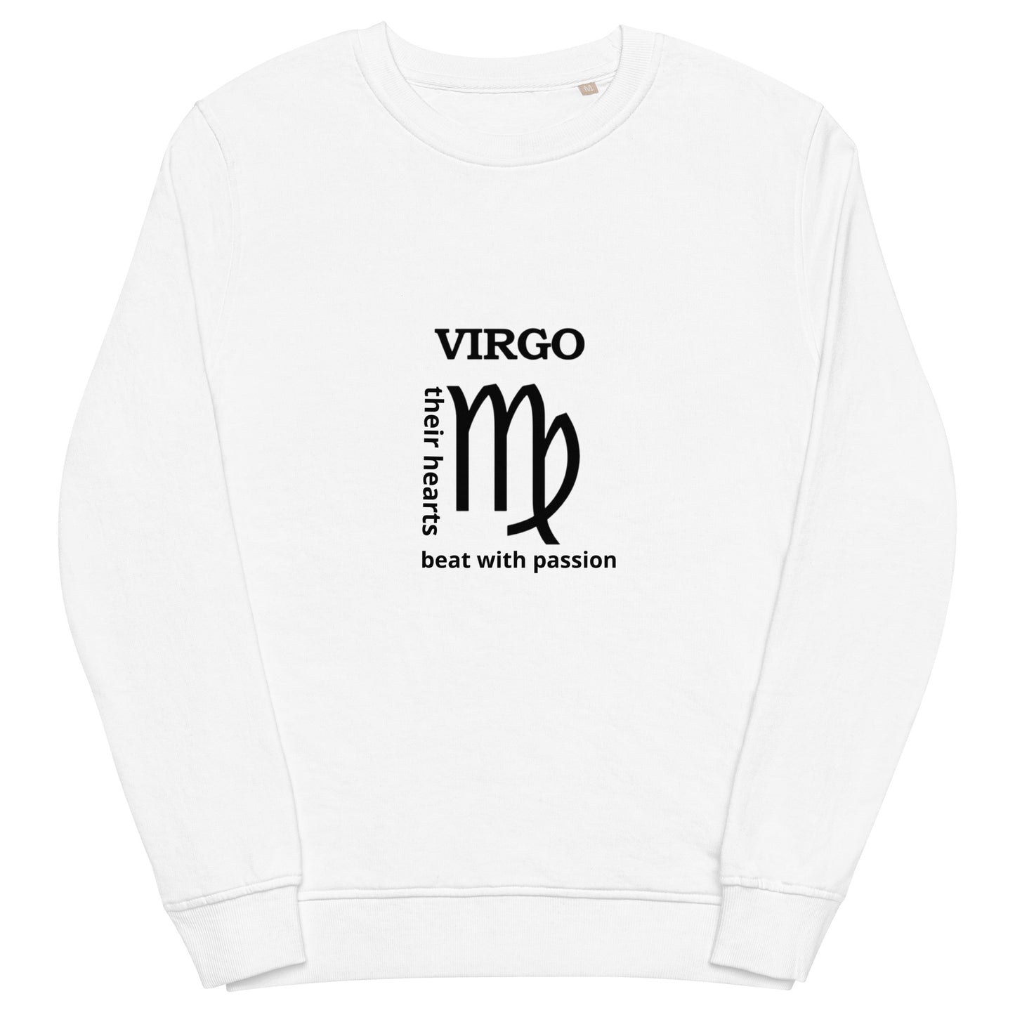 Unisex organic sweatshirt-Virgo