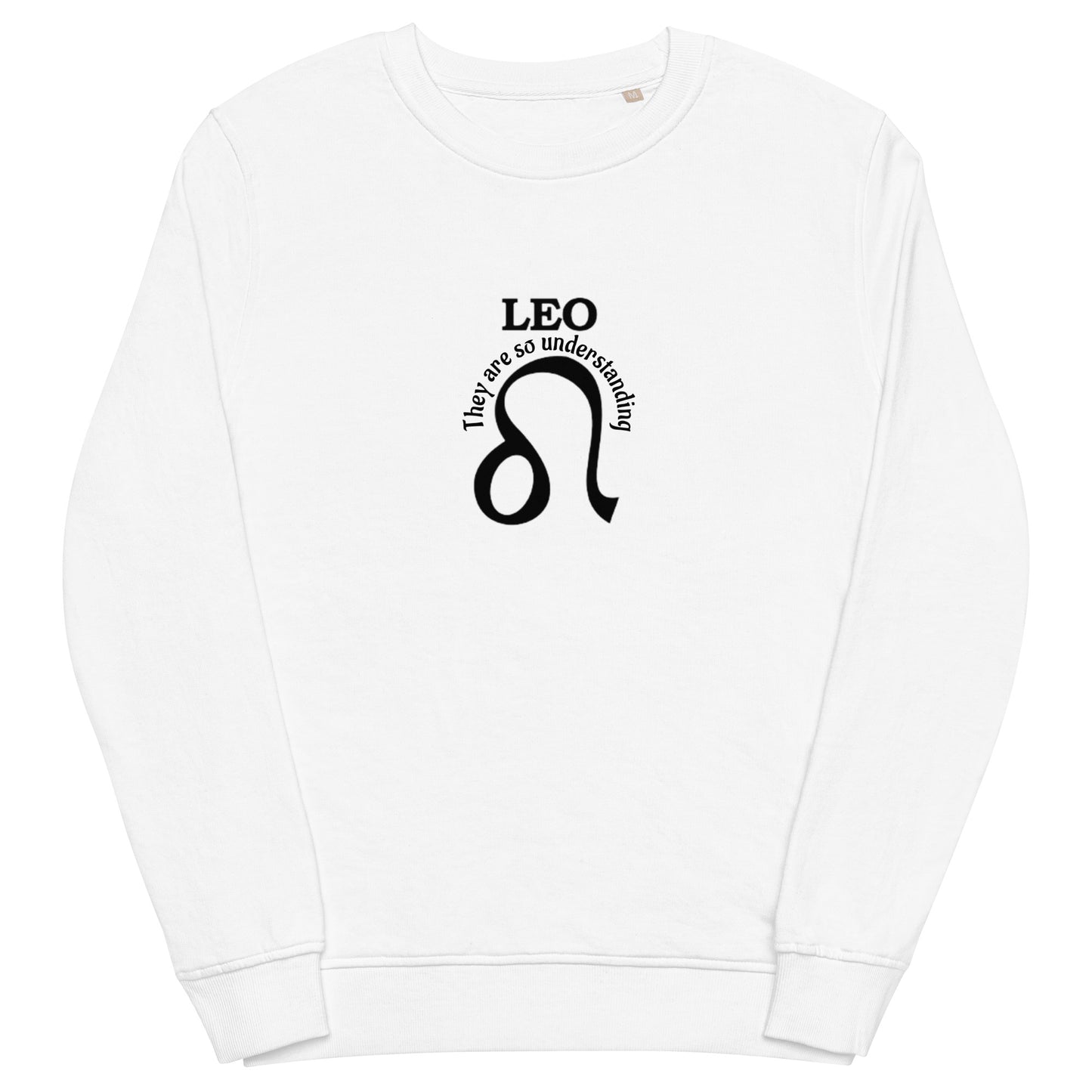 Unisex organic sweatshirt-Leo