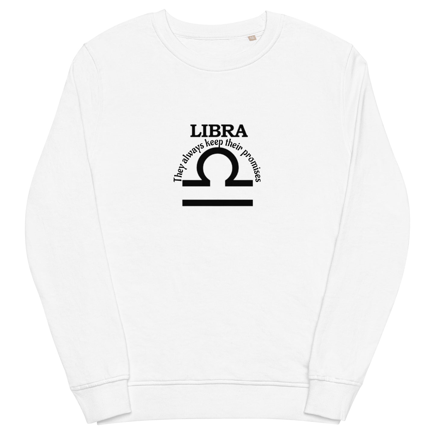 Unisex organic sweatshirt-Libra