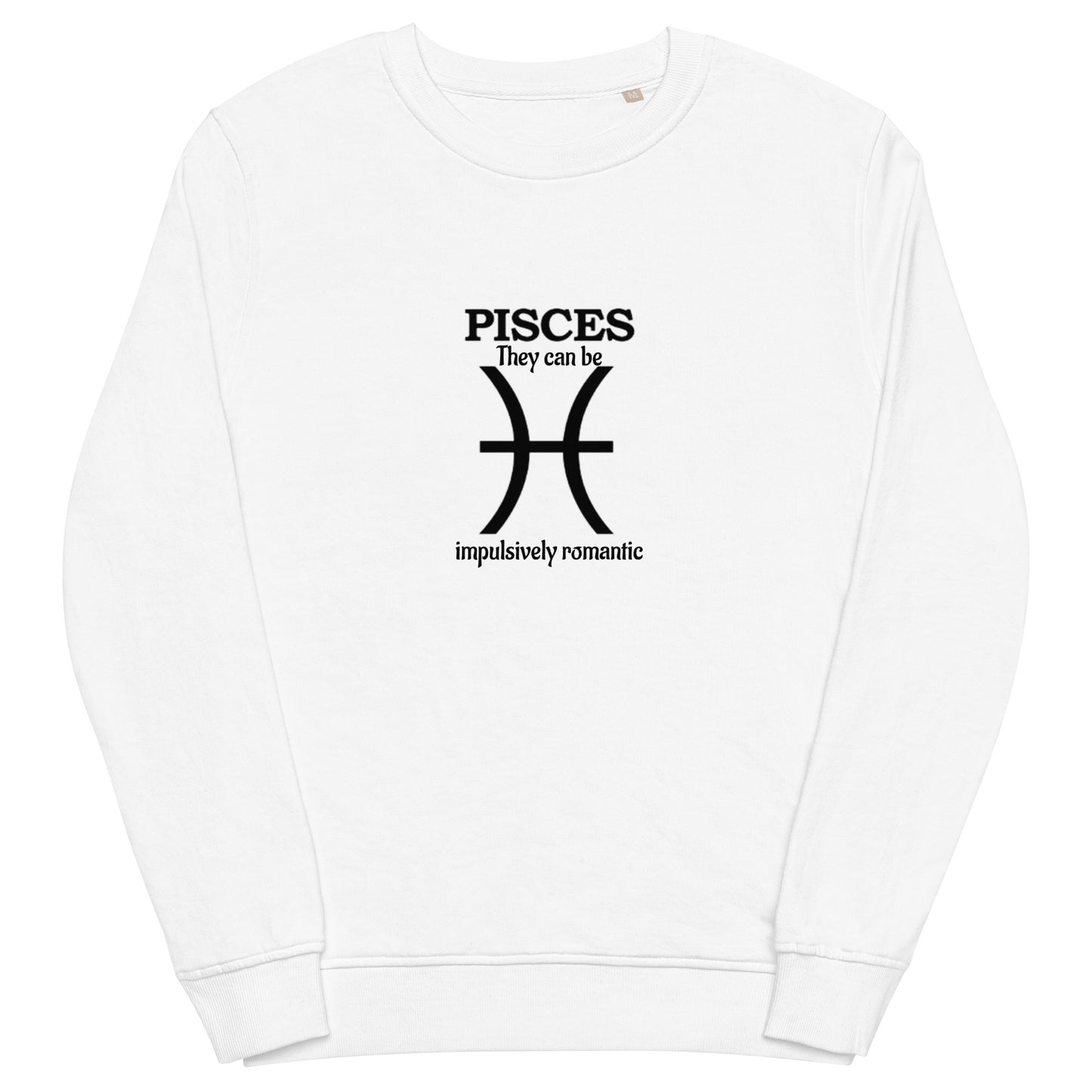 Unisex organic sweatshirt-Pisces