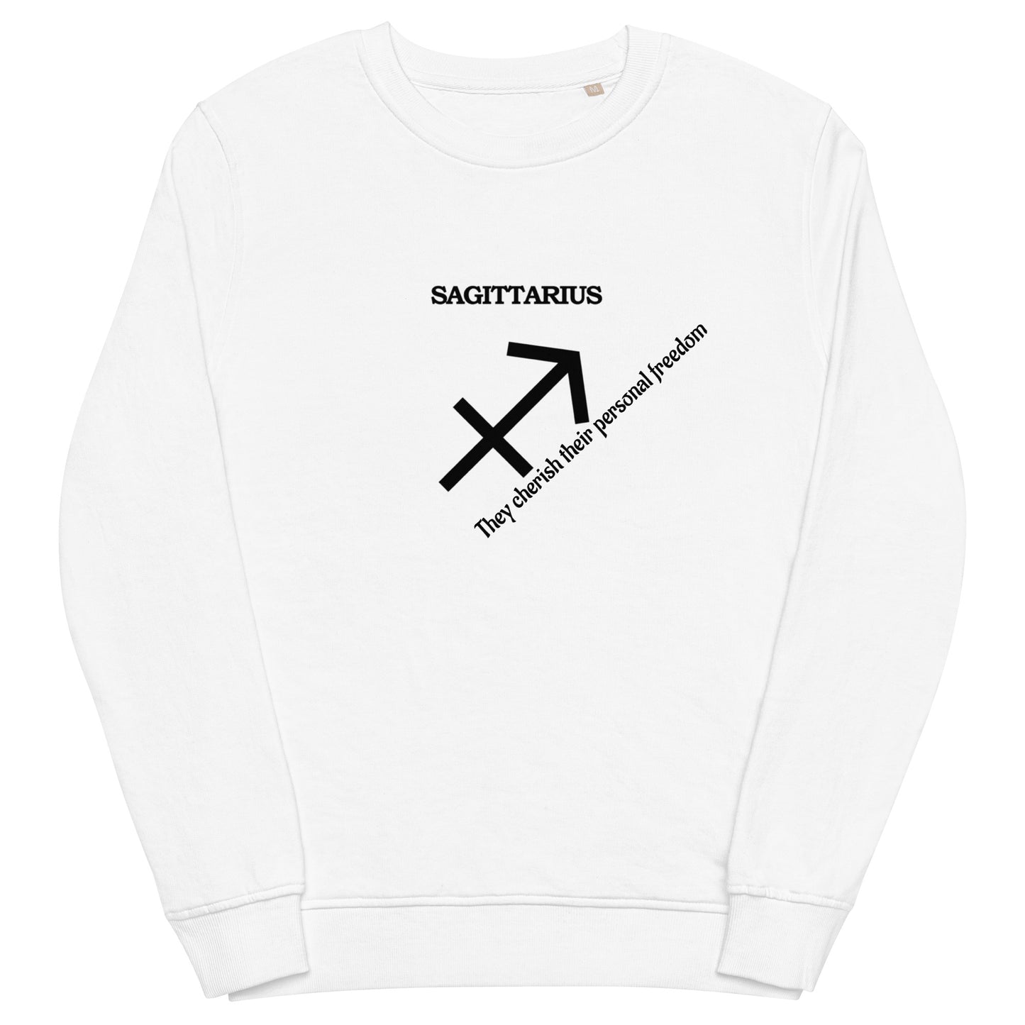 Unisex organic sweatshirt-Sagittarius