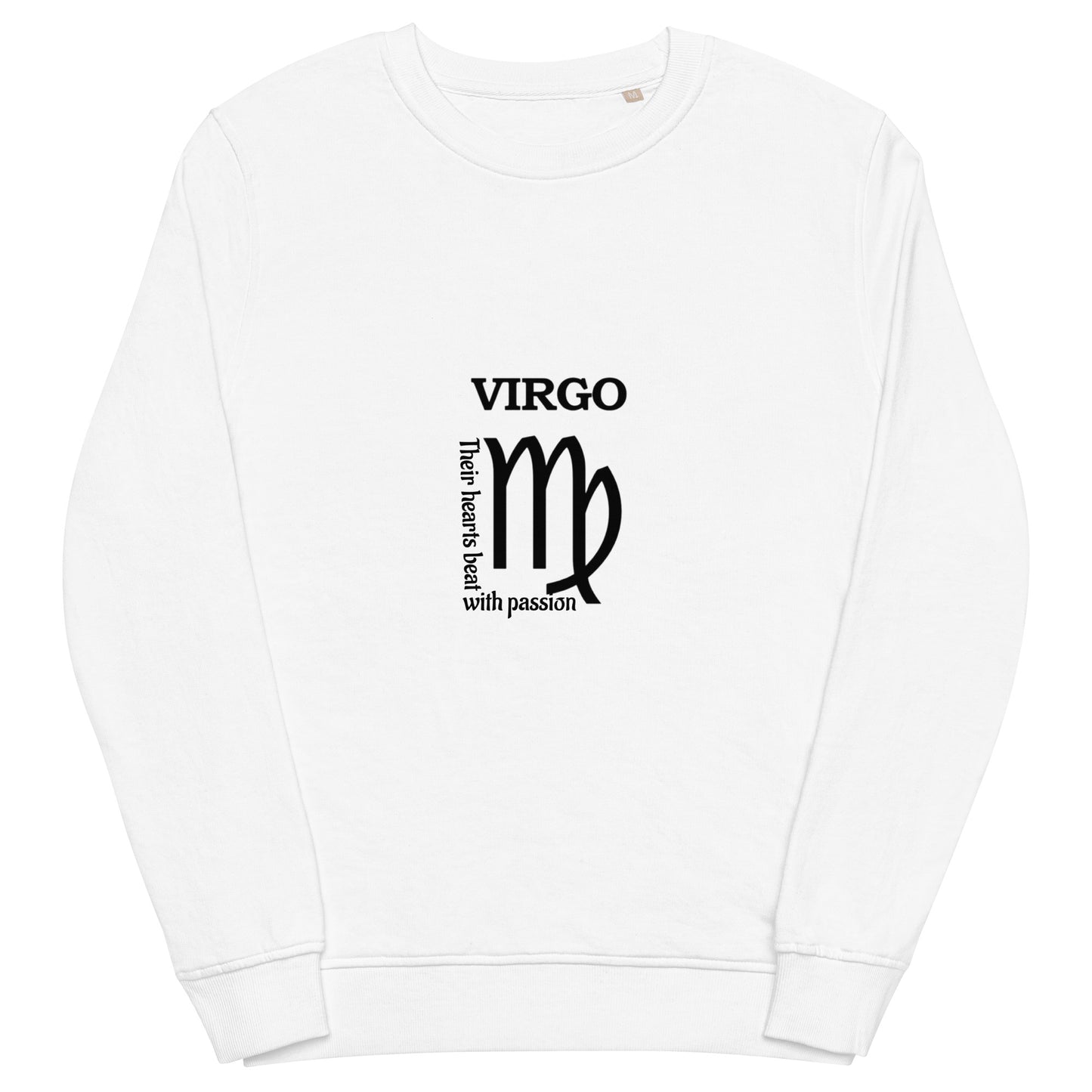 Unisex organic sweatshirt-Virgo