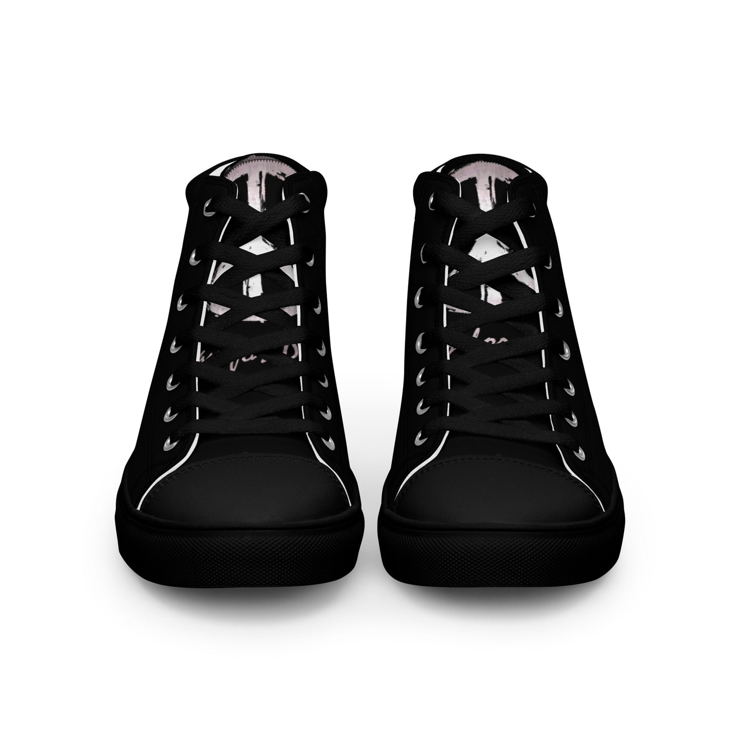 Women’s high top canvas shoes-Peace & Dove