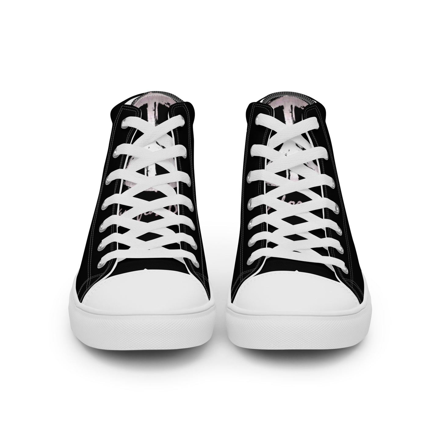 Women’s high top canvas shoes-Peace & Dove